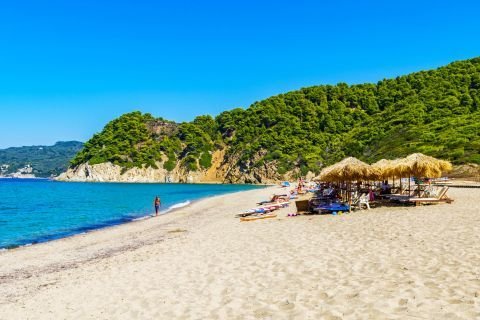 Mikros Aselinos Beach Skiathos: The Quieter, Smaller North-Coast Sandy Cove