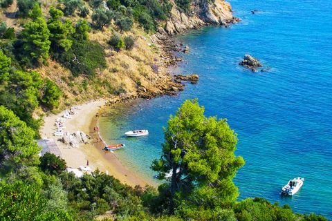 Kalamaki Beach Skiathos: The Remote Southern Cove — Quiet and Unspoilt